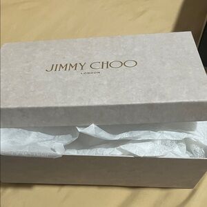 Jimmy Choo Cream Shoe Box